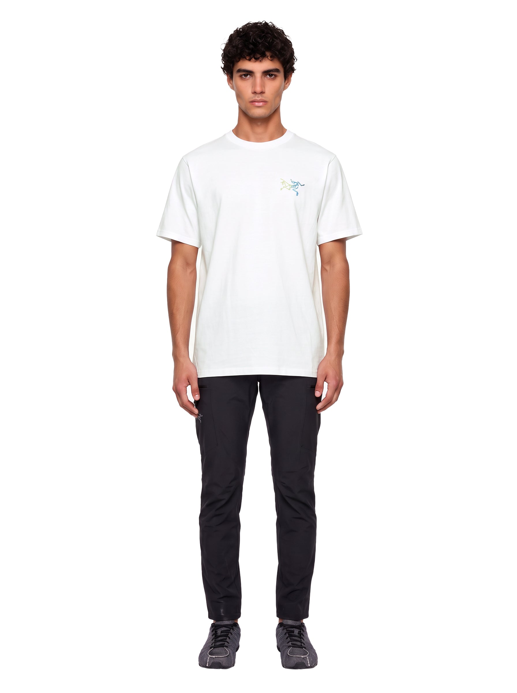 T-shirt Kragg SS in bianco 