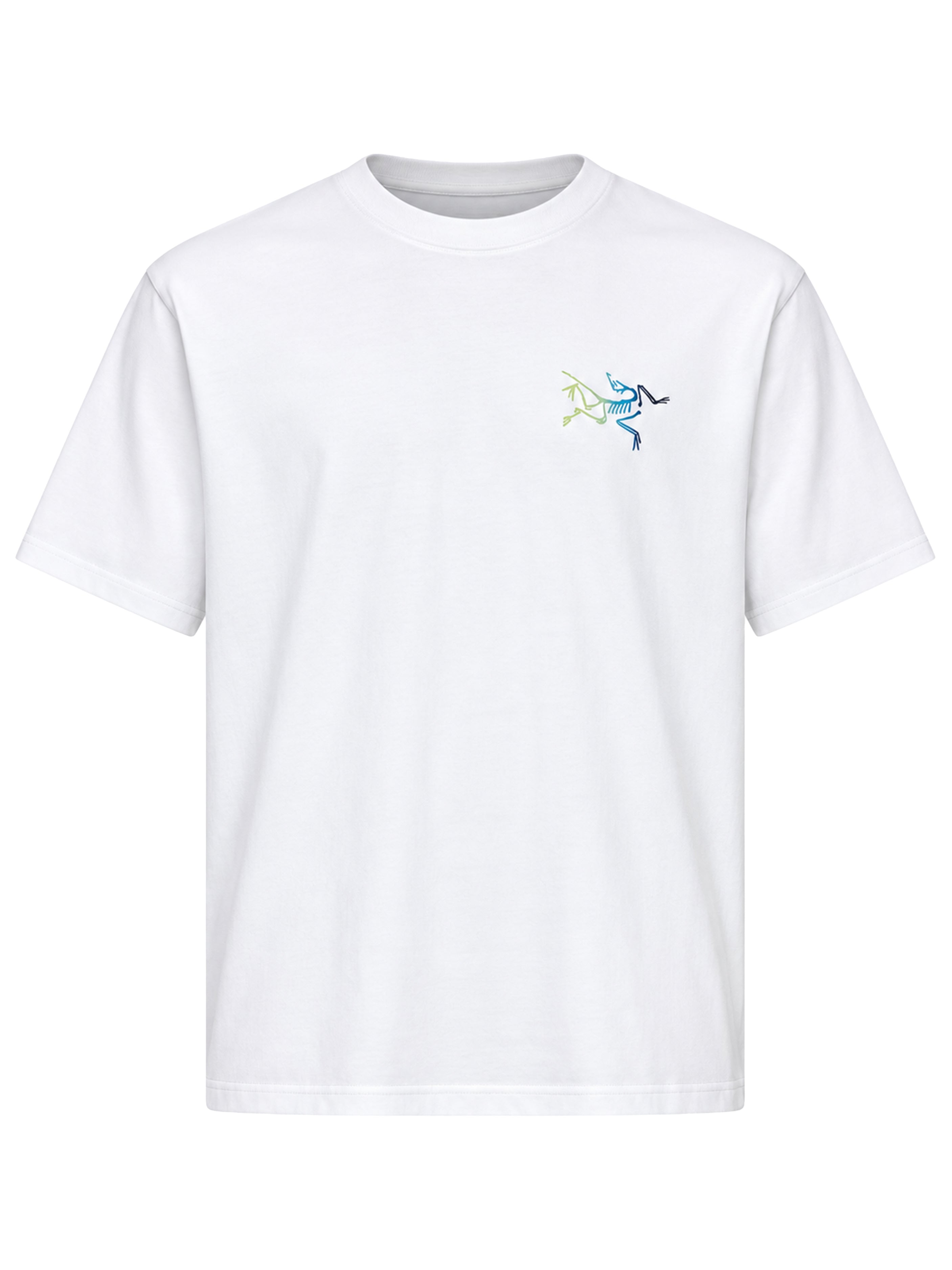 T-shirt Kragg SS in bianco 
