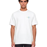 T-shirt Kragg SS in bianco 