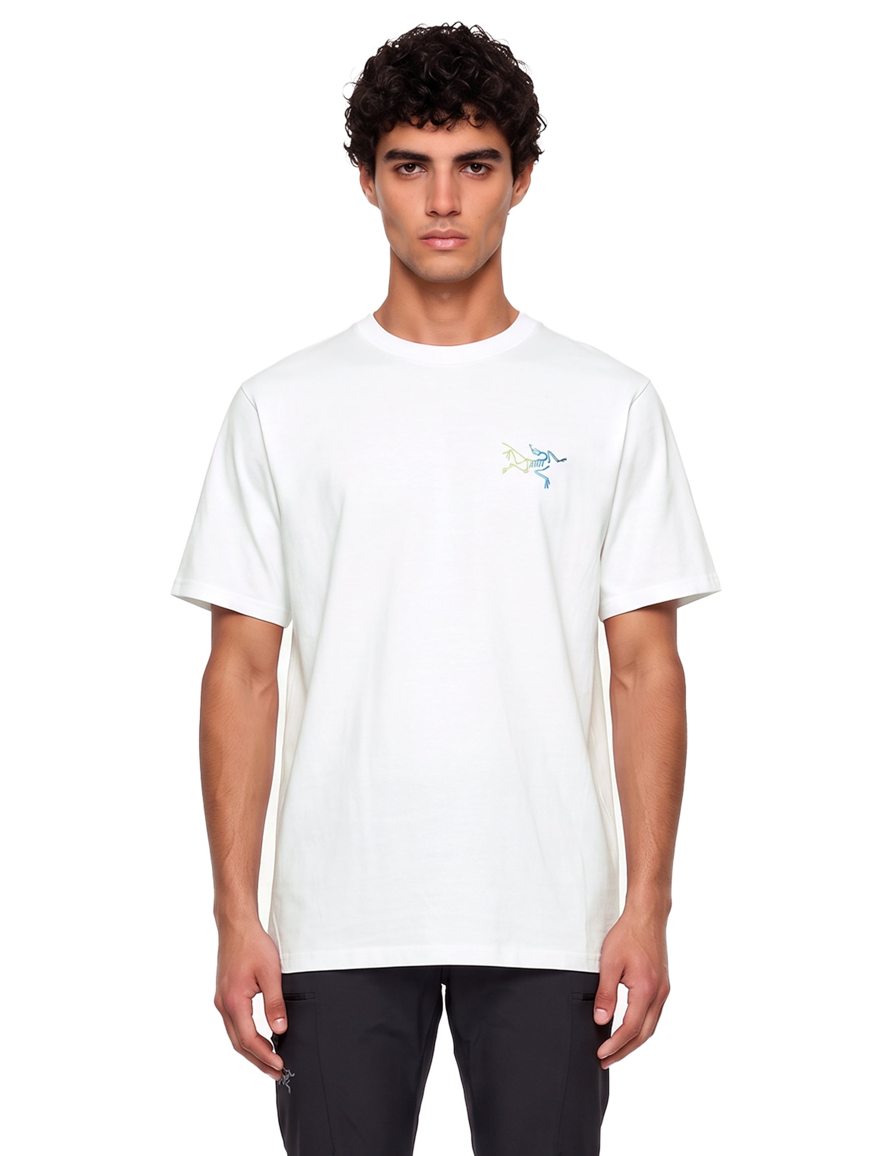 T-shirt Kragg SS in bianco 