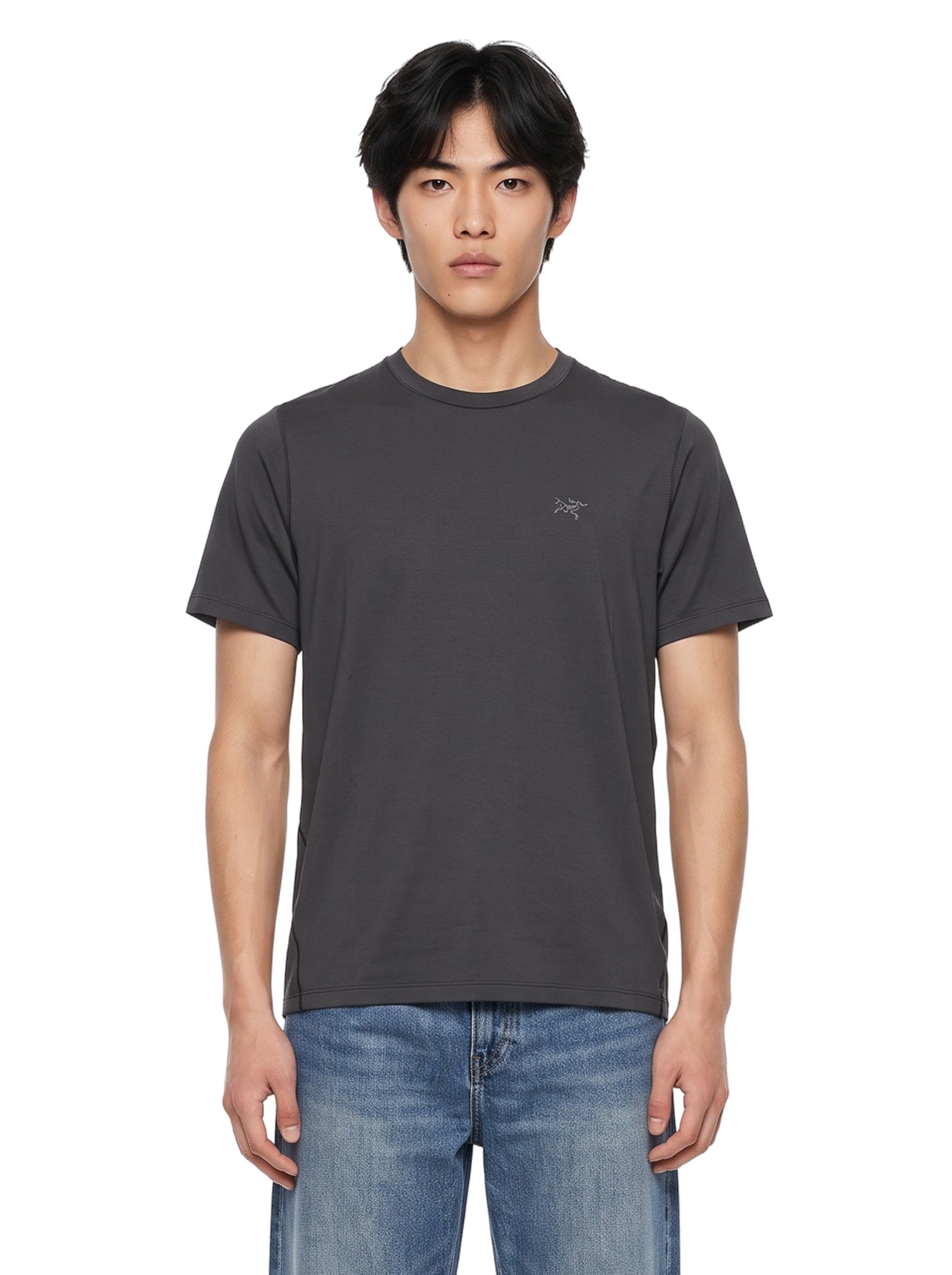 T-shirt tecnica Cormac in nero 