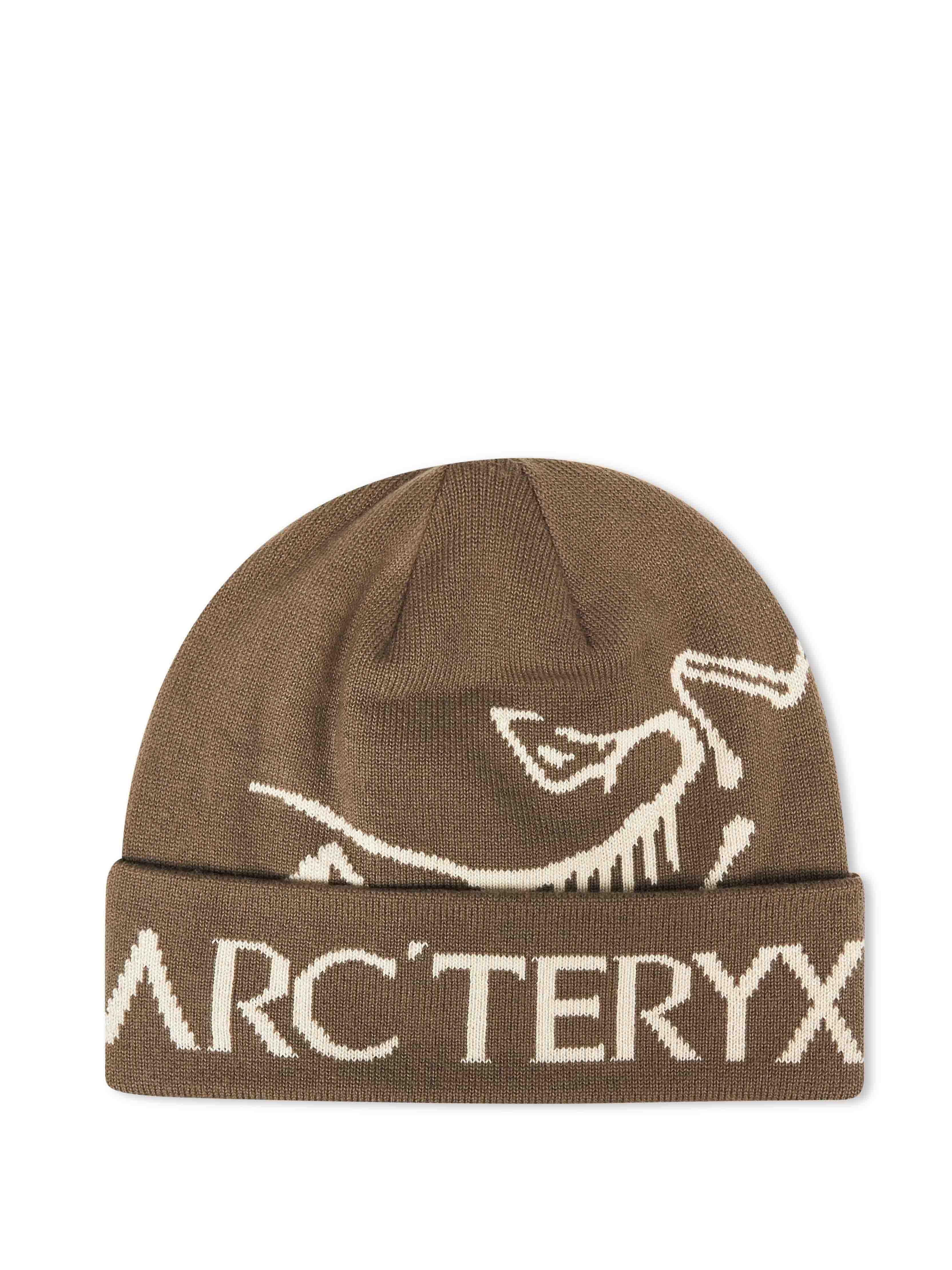 Berretto Bird Word in marrone 