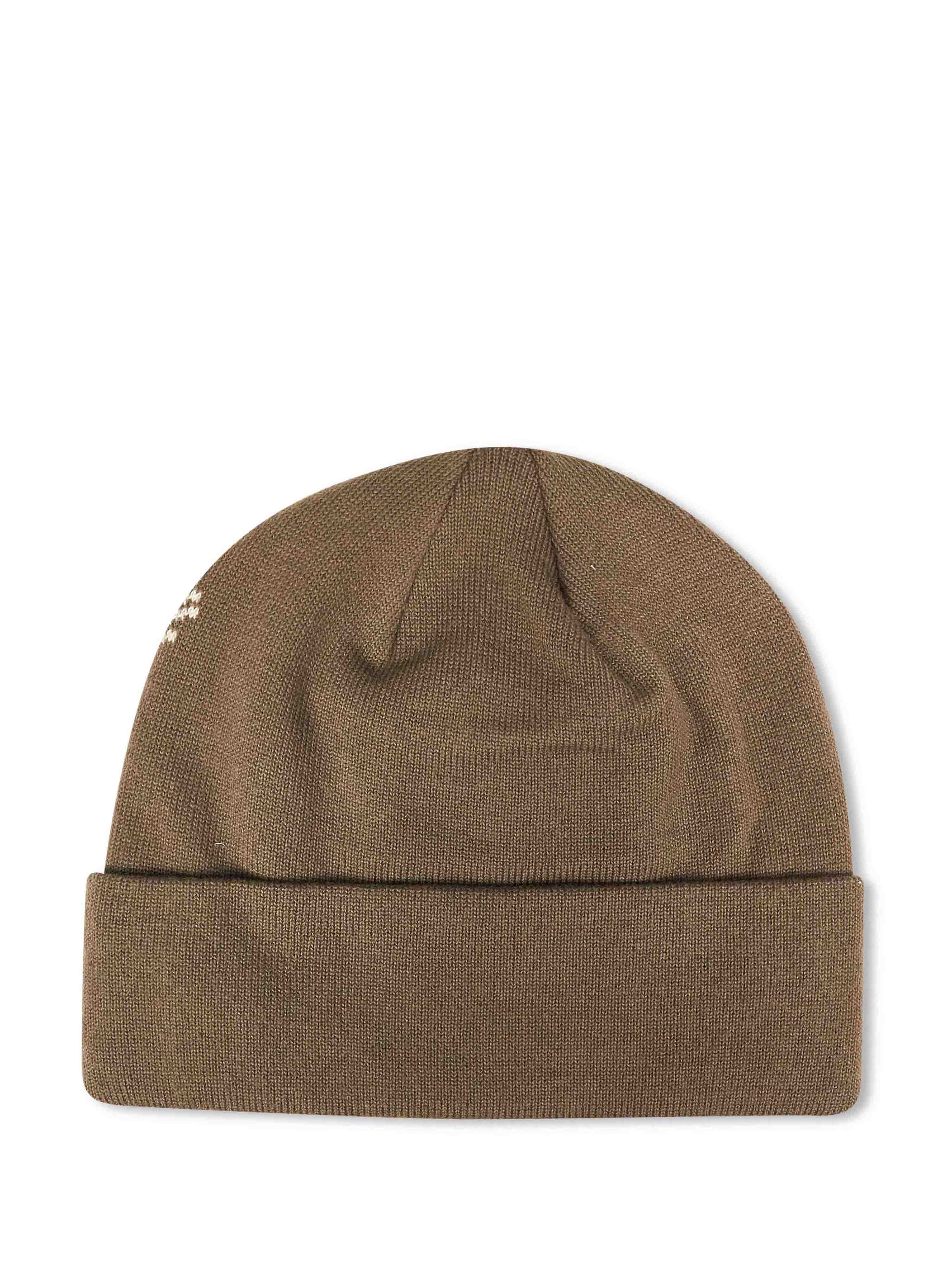 Berretto Bird Word in marrone 