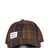 Cappellino in tartan 