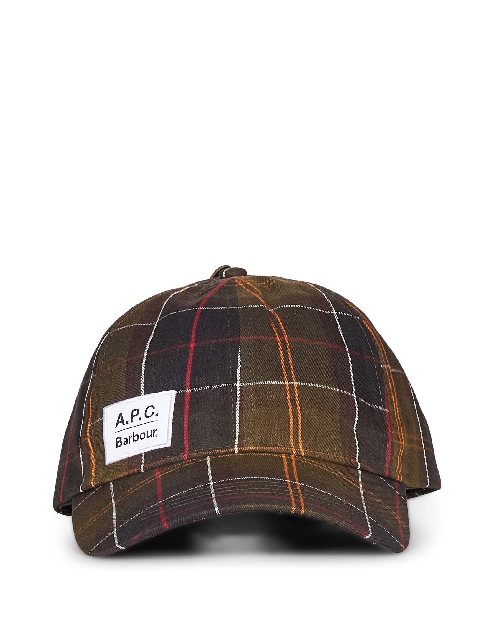 Cappellino in tartan 