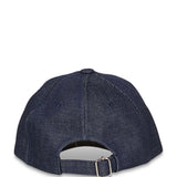 Berretto in denim blu 