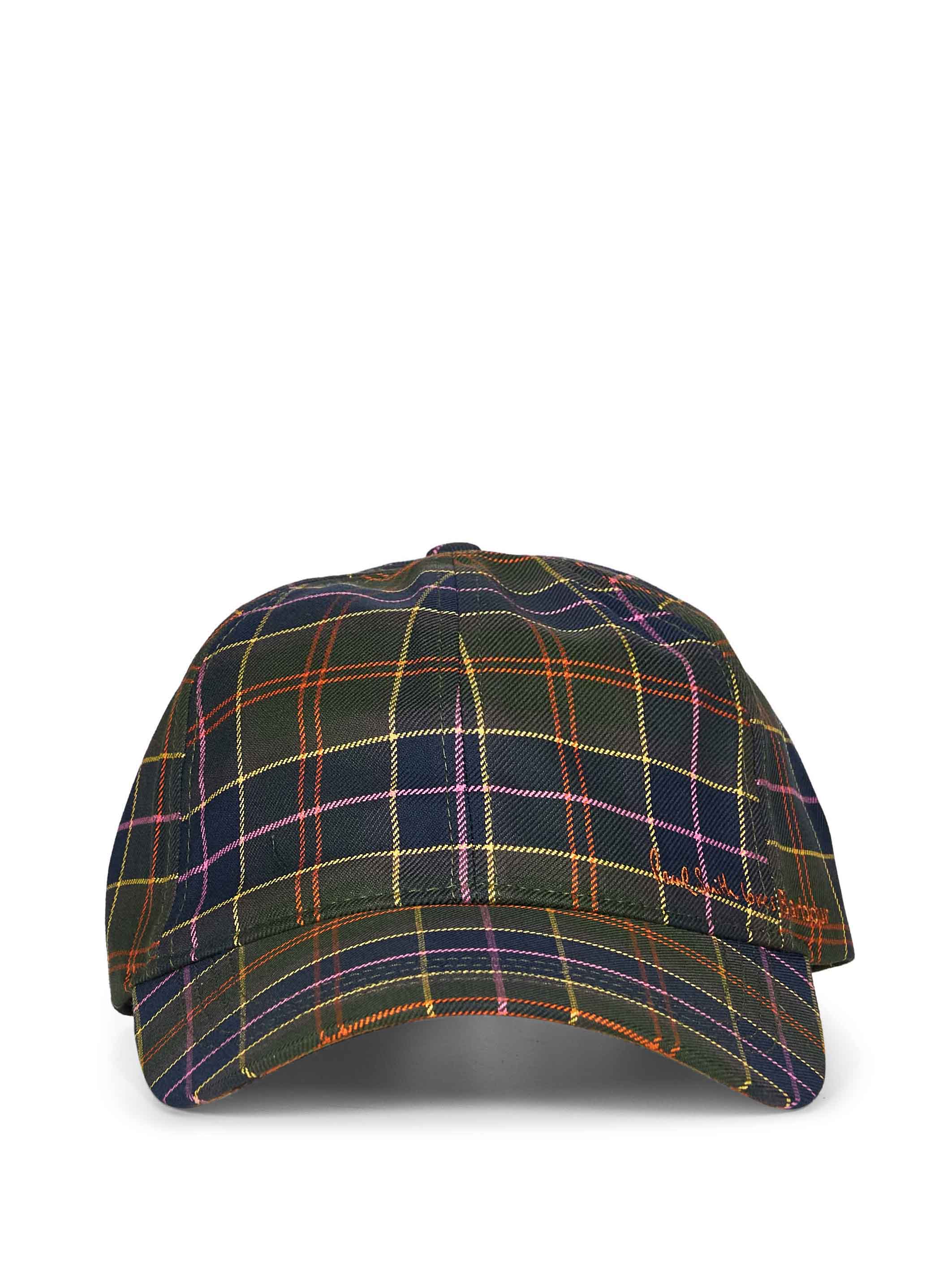 Cappellino in tartan Paul Smith Loves Barbour multicolor 
