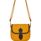 Borsa a tracolla Tarras mini in giallo 
