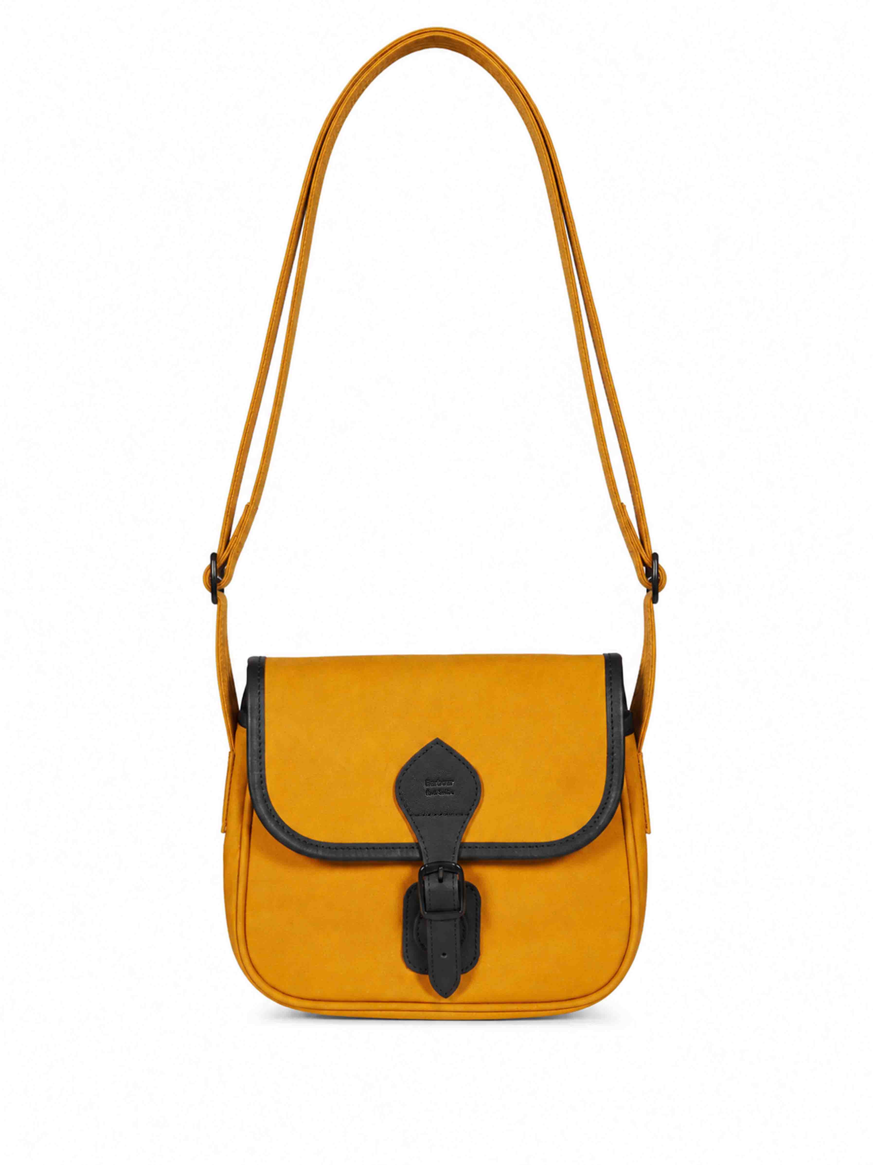 Borsa a tracolla Tarras mini in giallo 