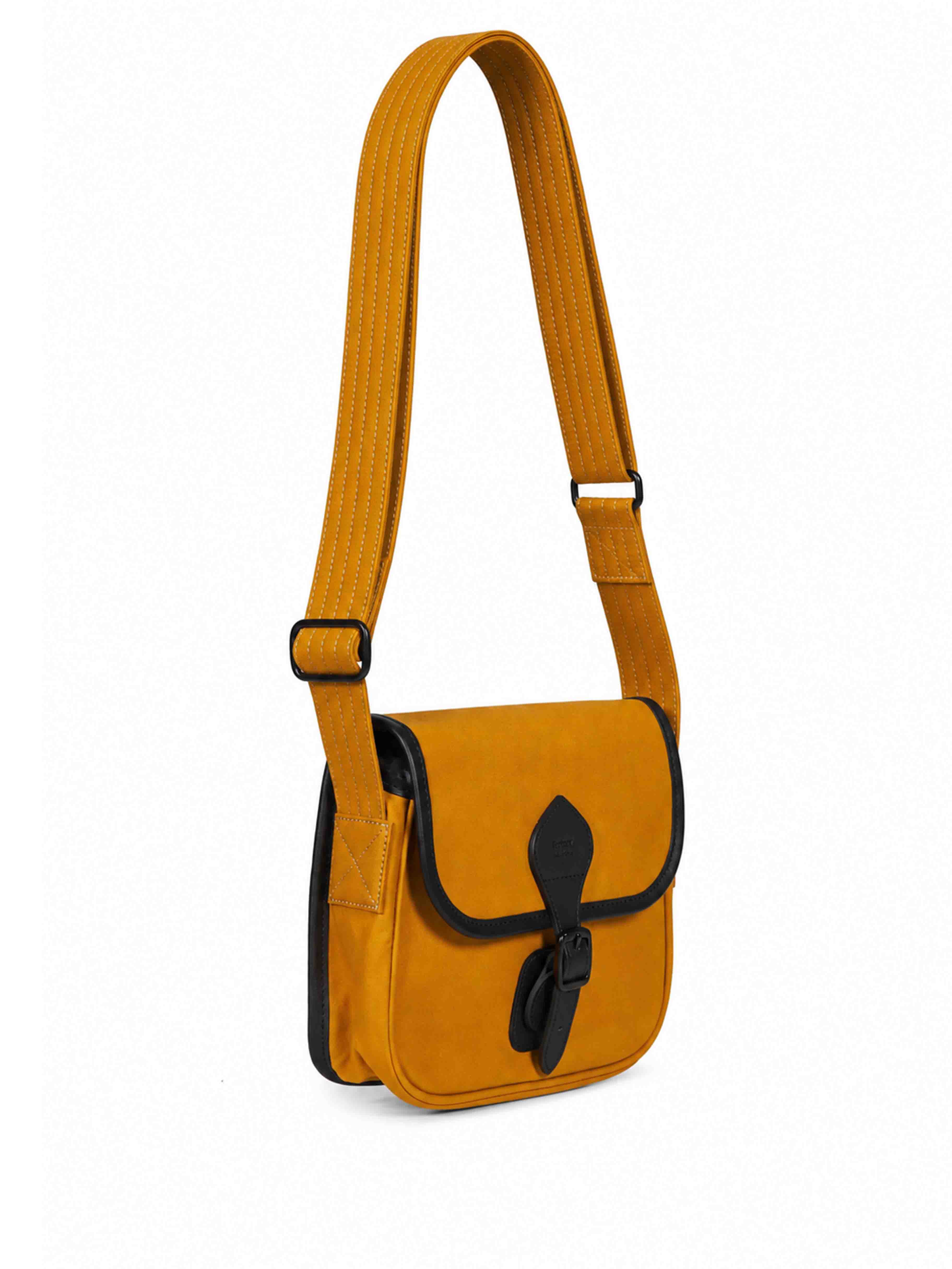 Borsa a tracolla Tarras mini in giallo 