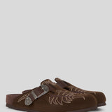 Mules Boston x Etro in marrone 