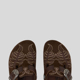 Mules Boston x Etro in marrone 