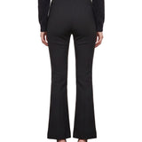 Pantaloni flare in nero 