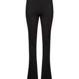 Pantaloni flare in nero 