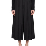 Pantaloni a campana in nero 