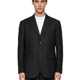 Giacca monopetto in nero 