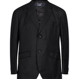 Giacca monopetto in nero 