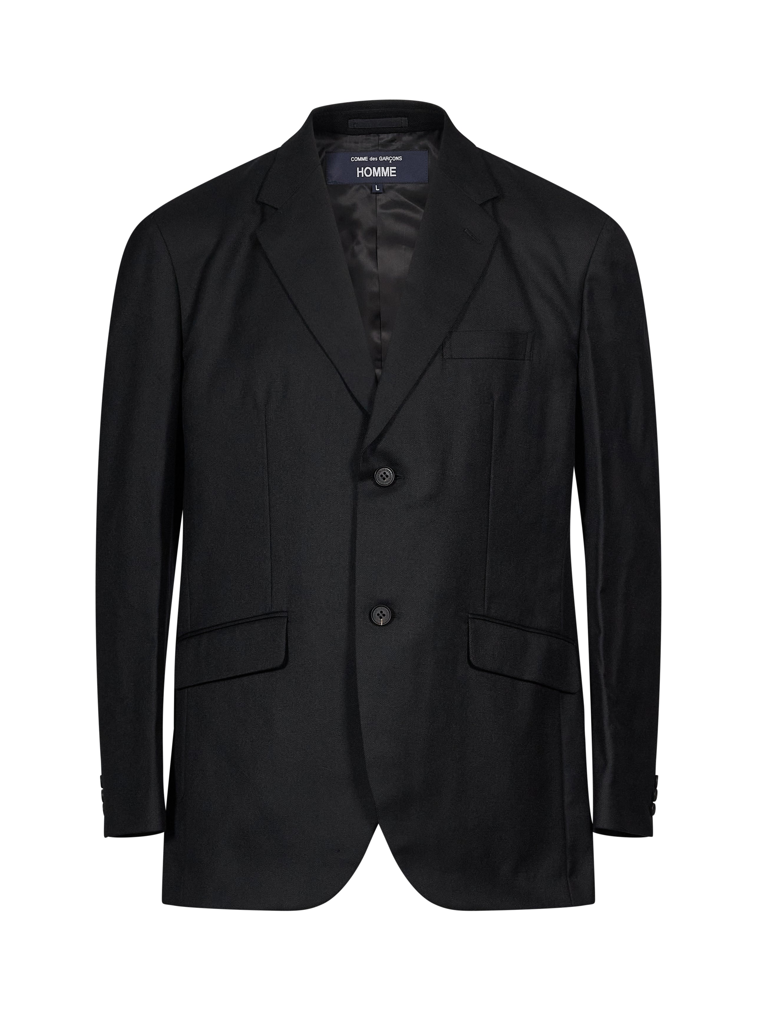 Giacca monopetto in nero 