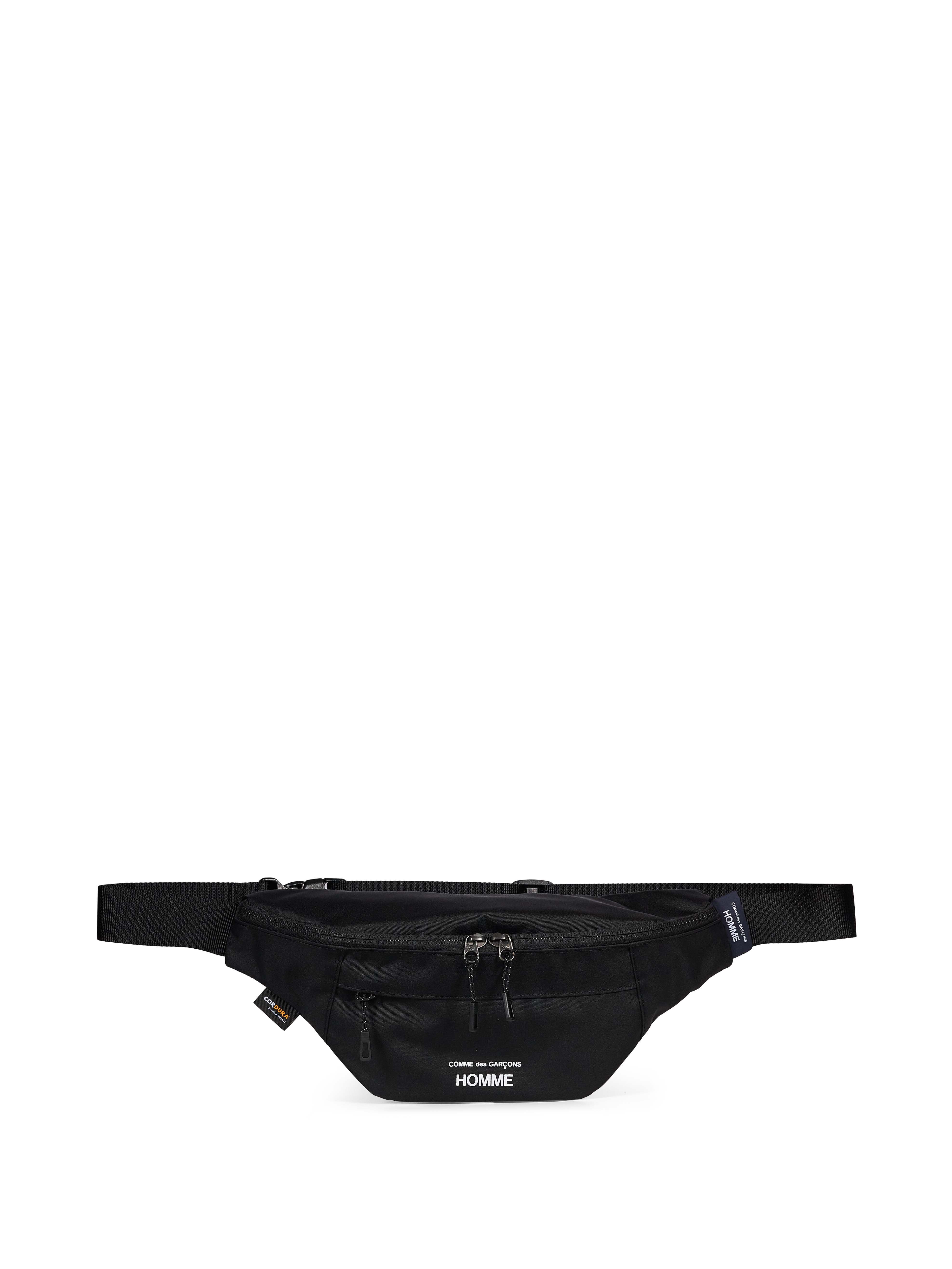 Marsupio con logo in nero 