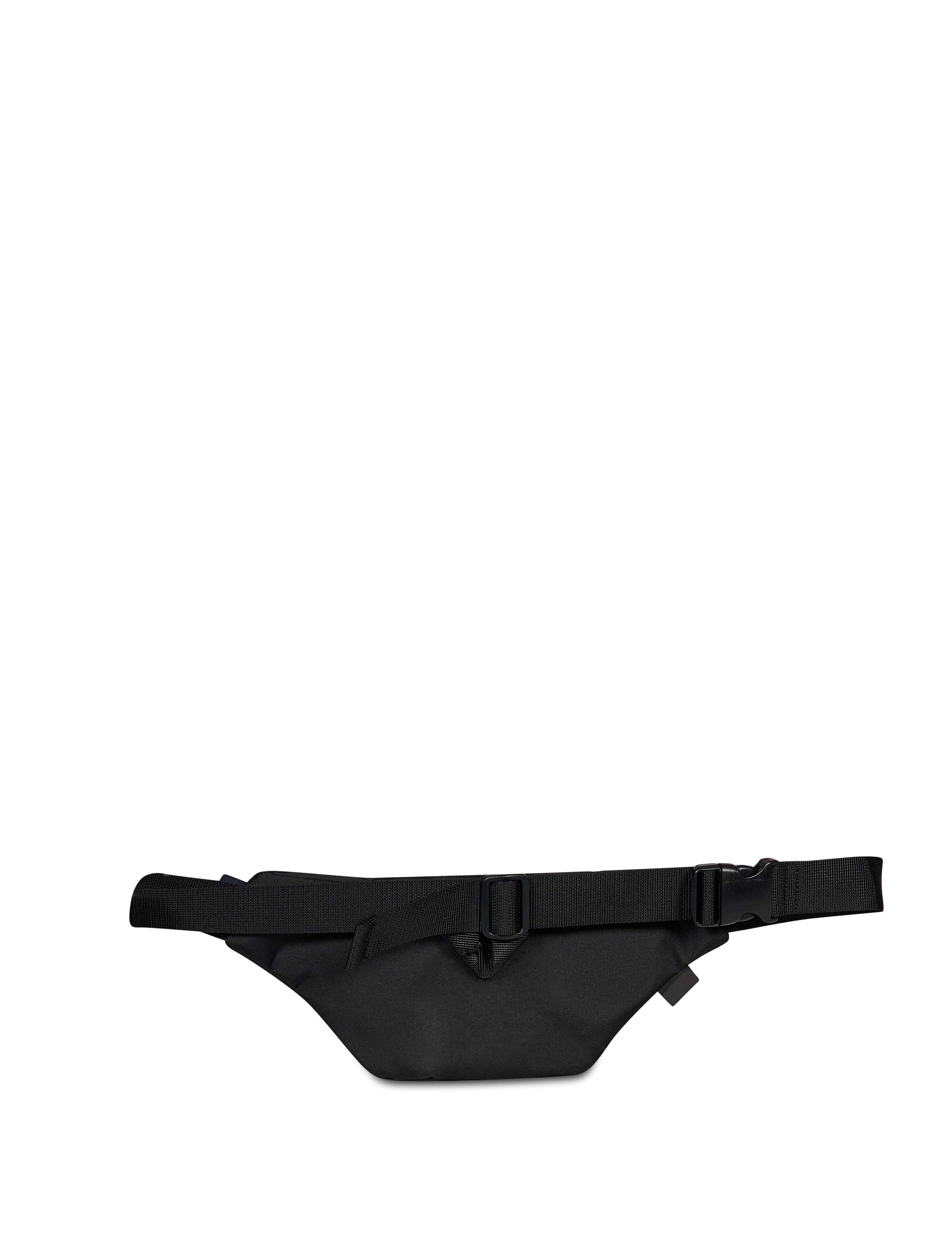 Marsupio con logo in nero 