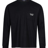 T-shirt con logo in nero 