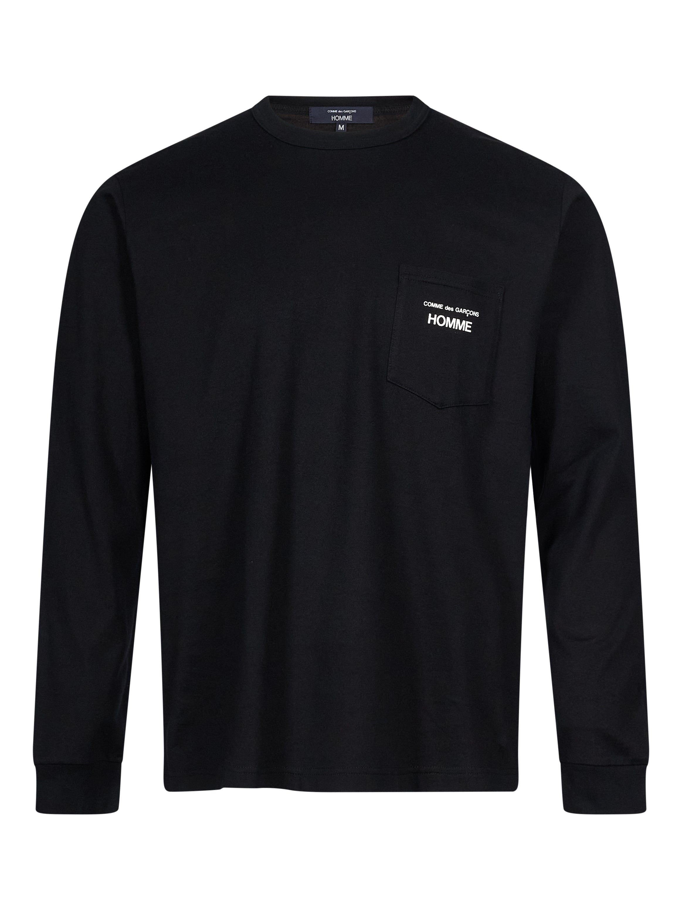 T-shirt con logo in nero 