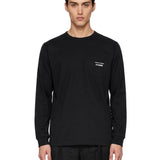 T-shirt con logo in nero 