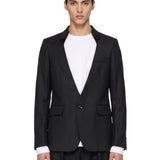 Giacca monopetto in nero 