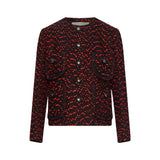 Giacca in tweed nero 