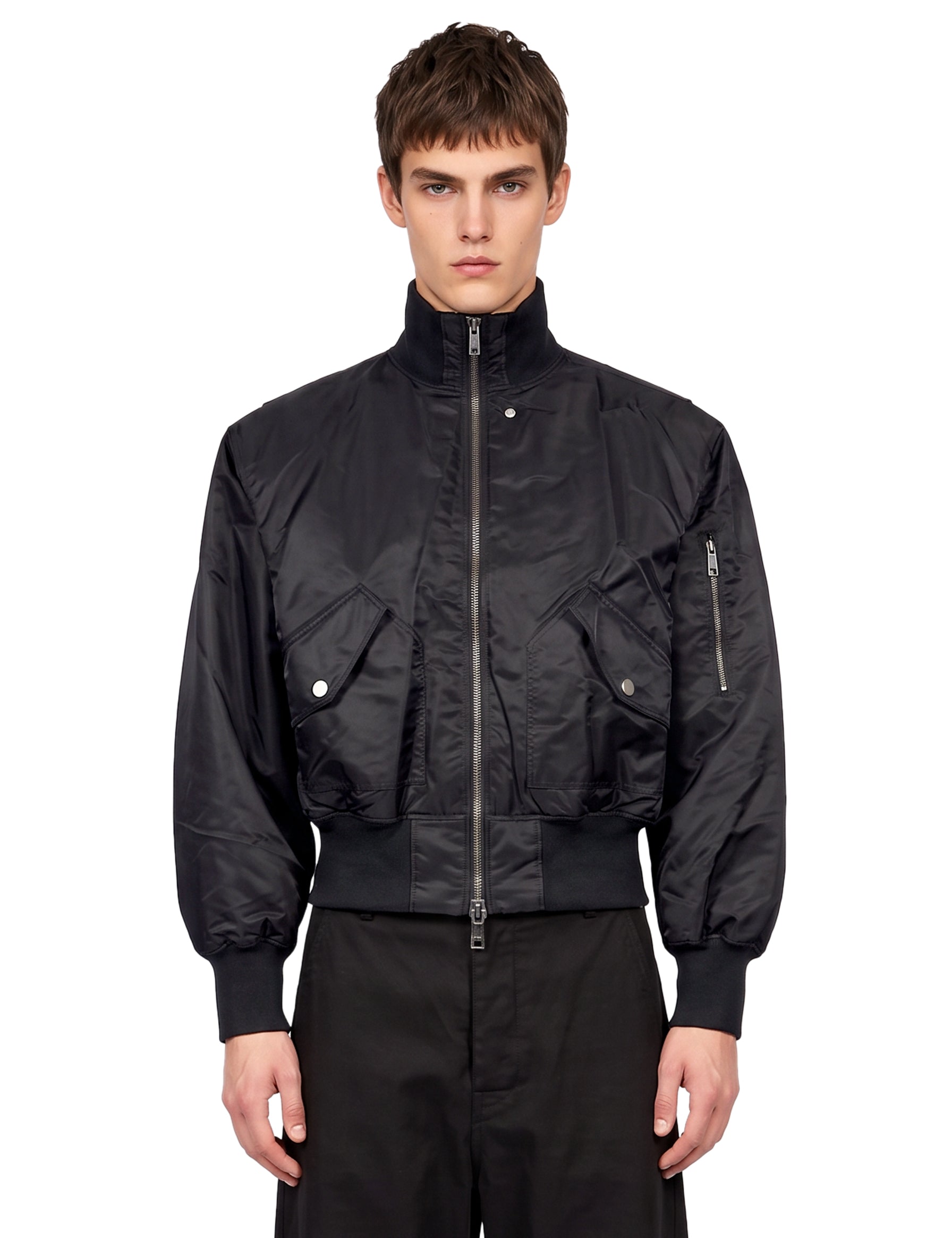 Bomber Echo in nero 