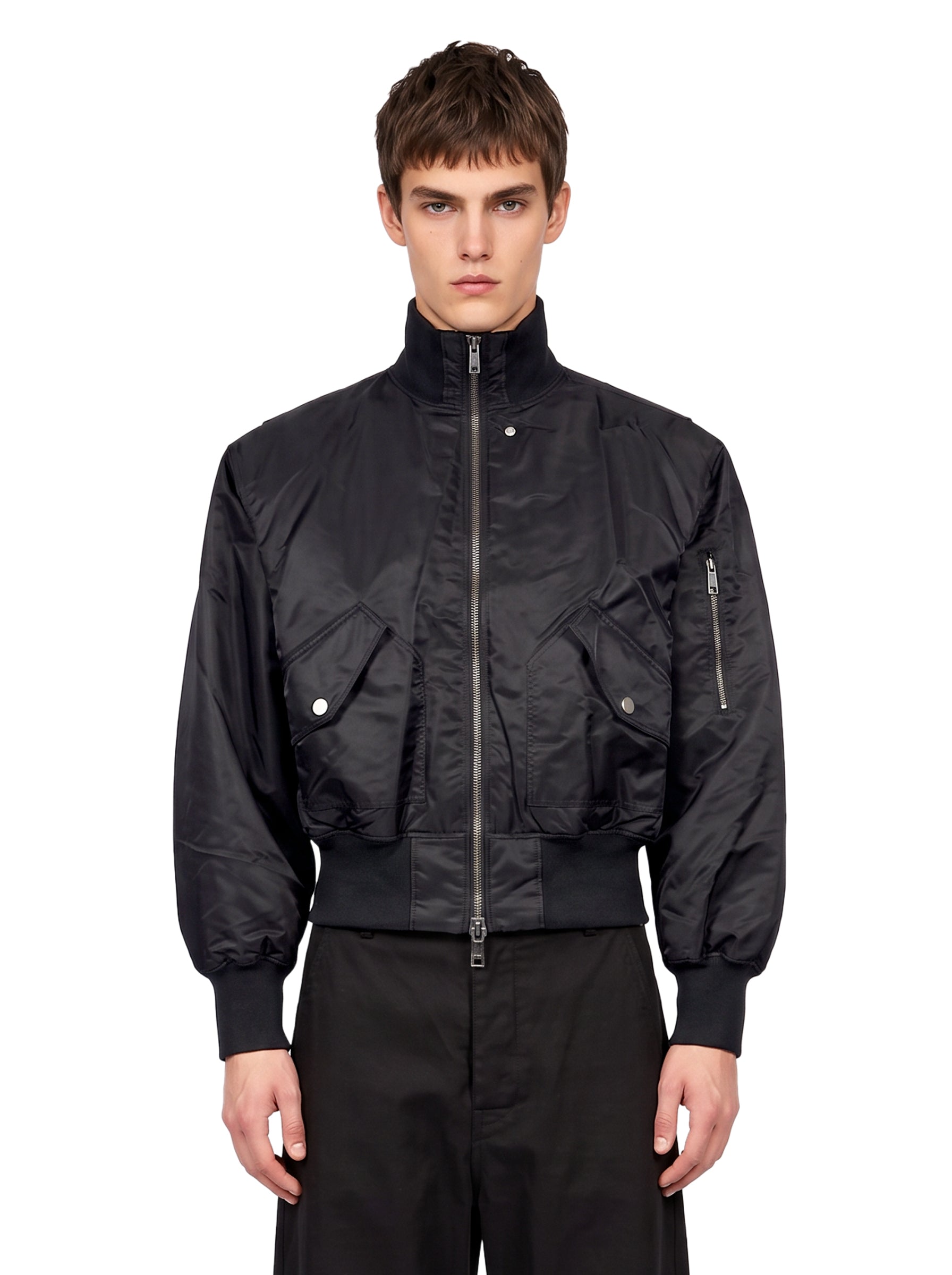 Bomber Echo in nero 