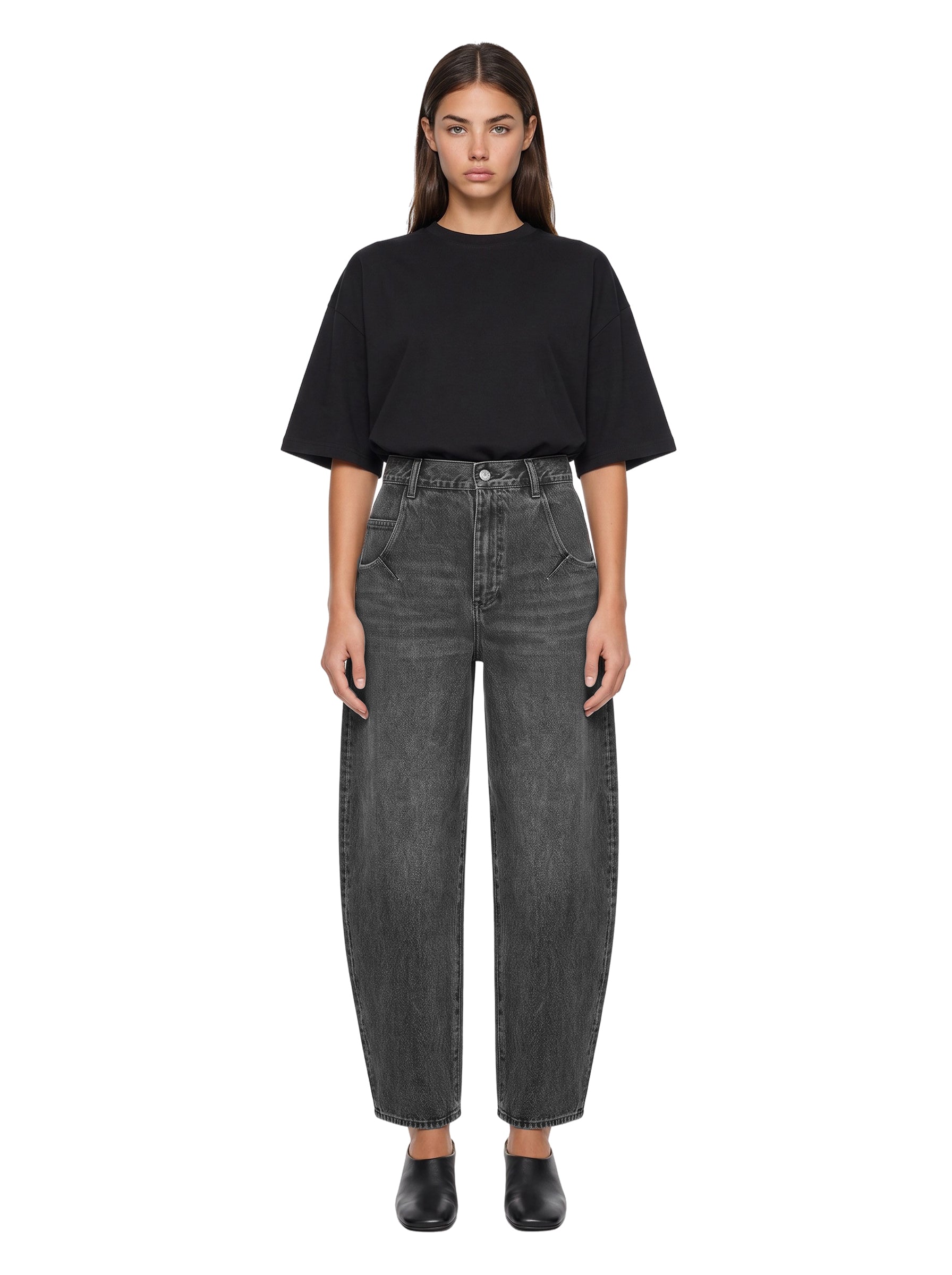 Jeans Ascent in grigio 