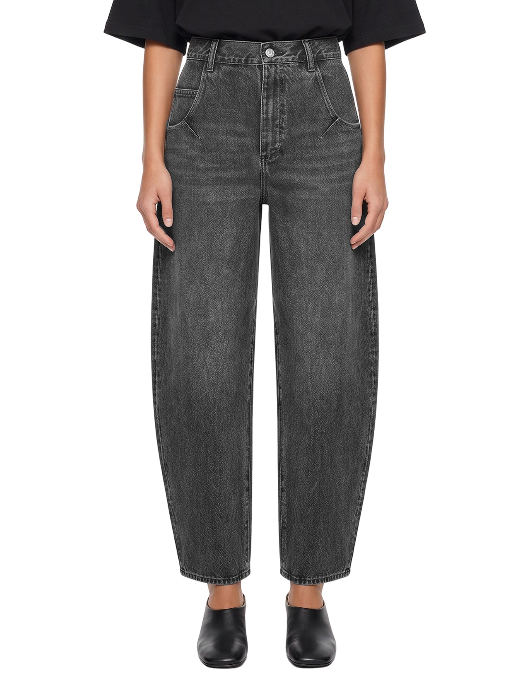 Jeans Ascent in grigio 