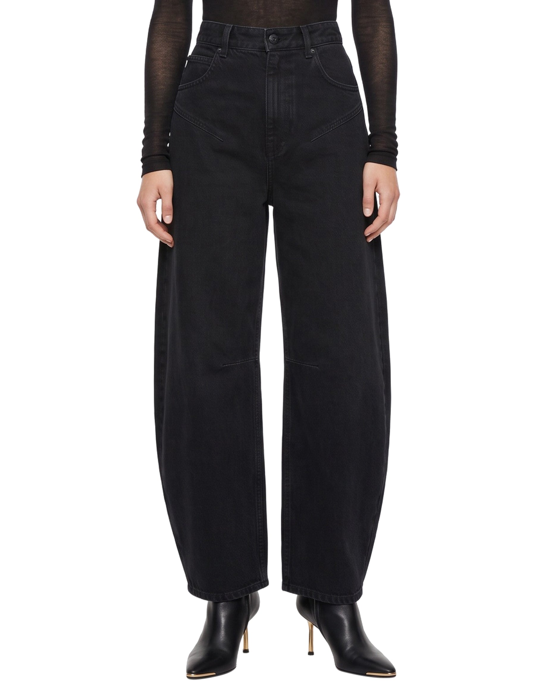 Jeans Dem V2 in nero 