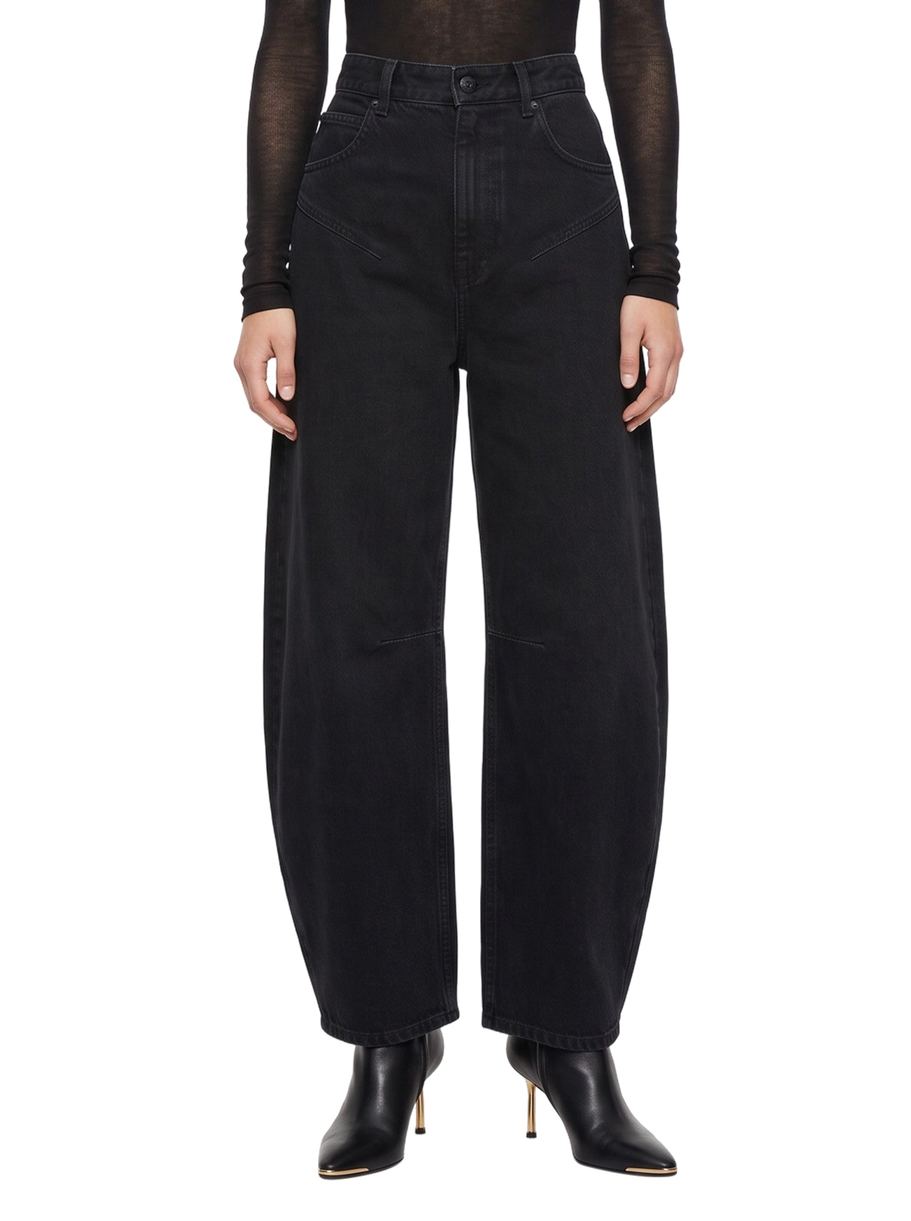 Jeans Dem V2 in nero 