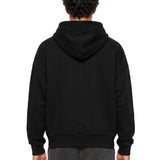 Felpa con cappuccio Heavy Hood in nero 