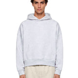 Felpa con cappuccio Heavy Hood in grigio ghiaccio 