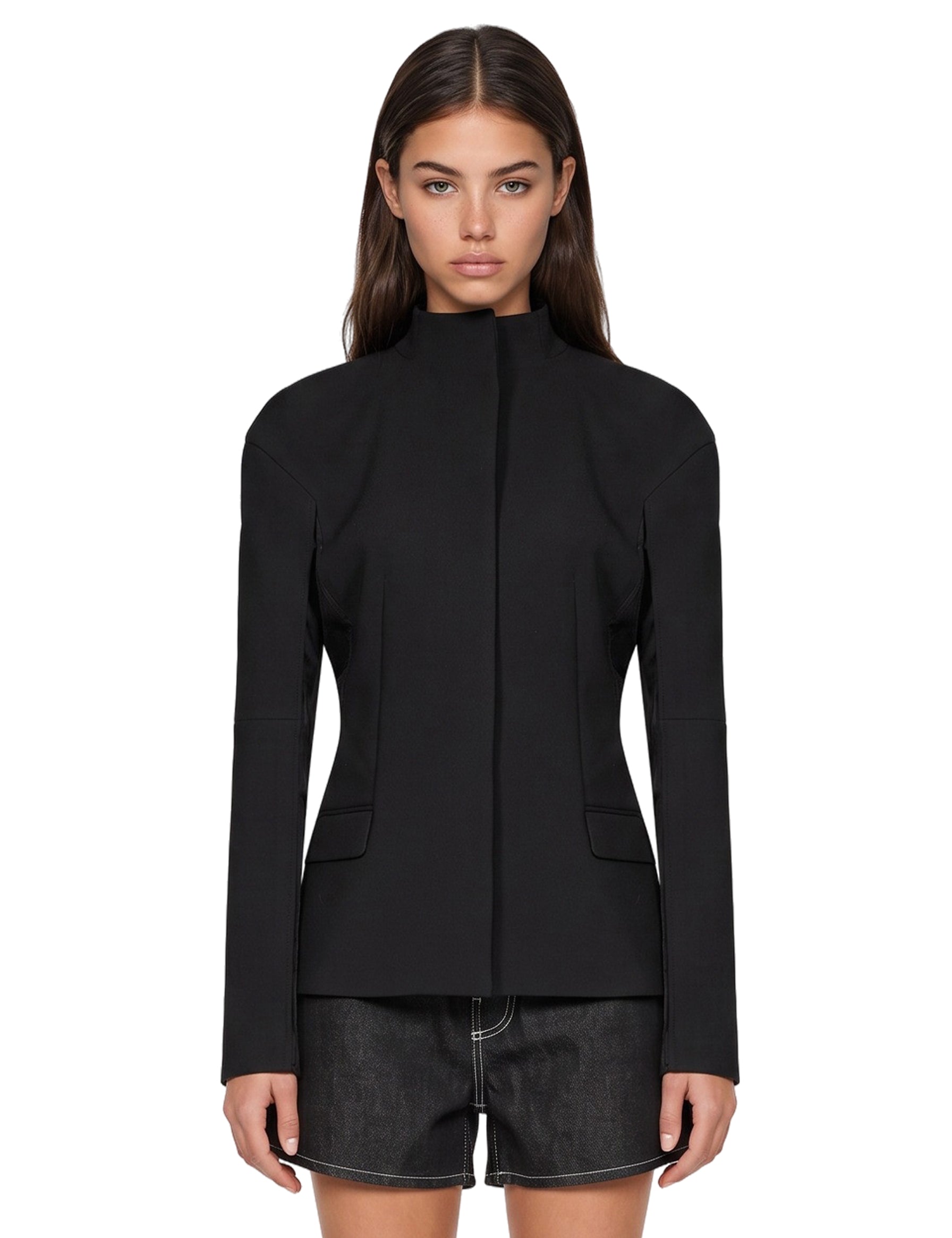 Blazer sartoriale in nero 