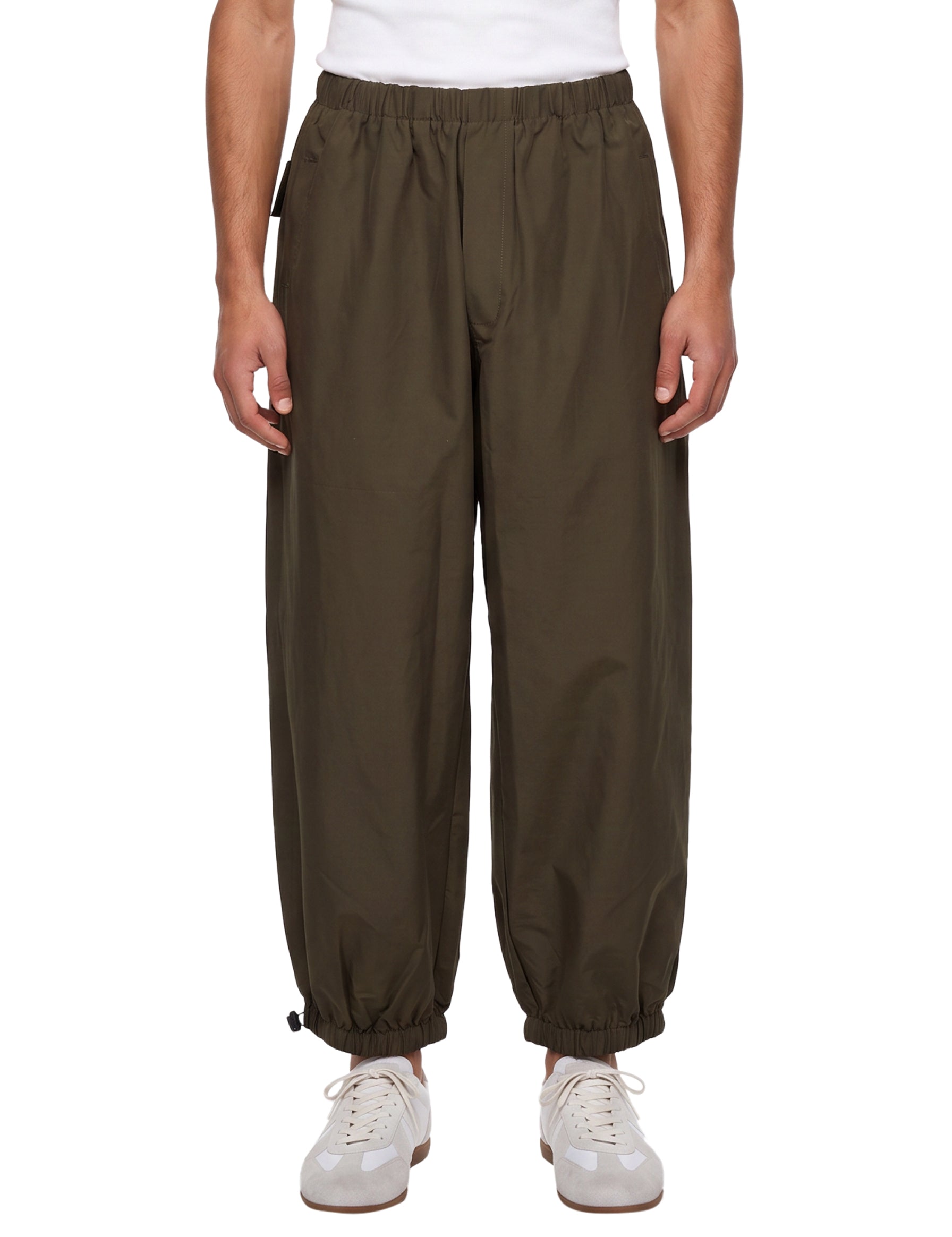 Pantaloni in nylon Profile in verde 