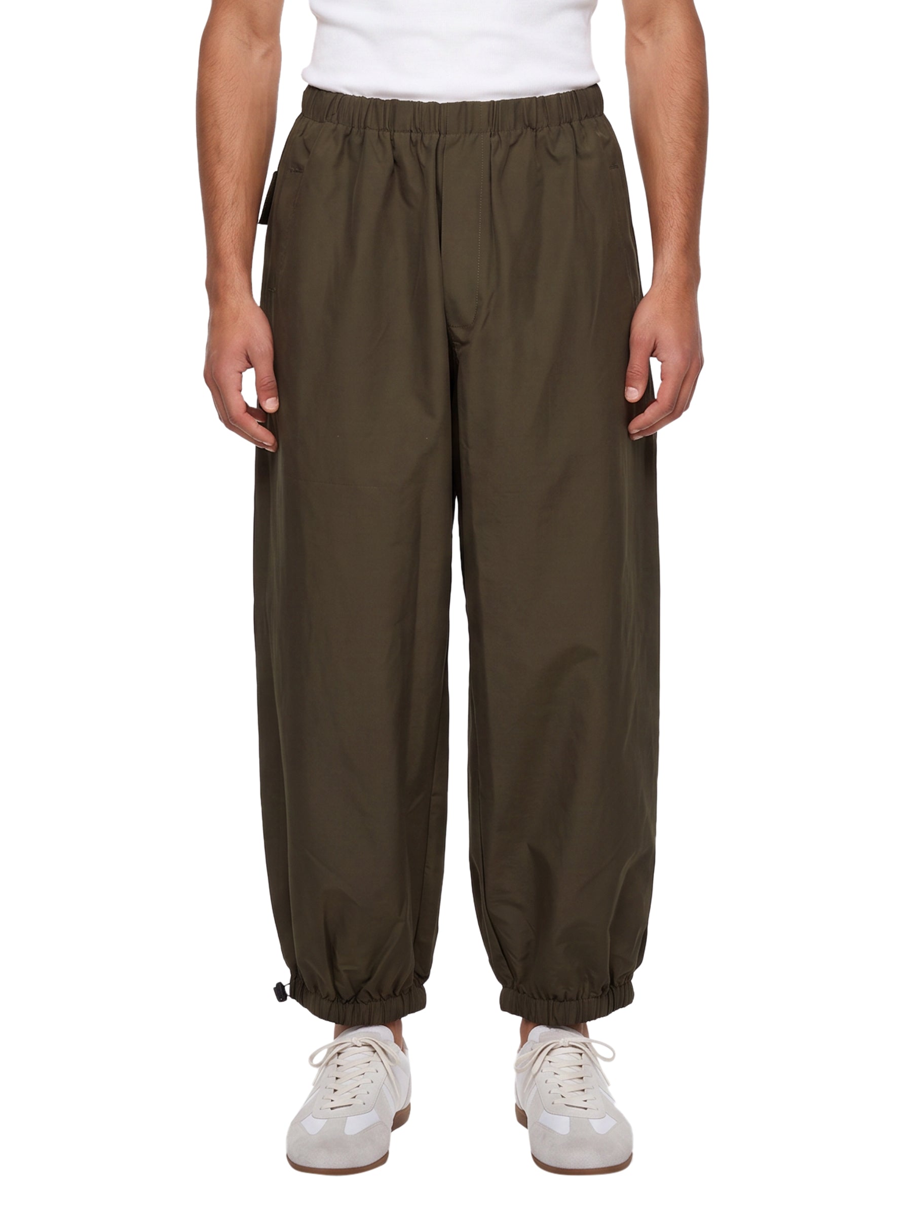 Pantaloni in nylon Profile in verde 