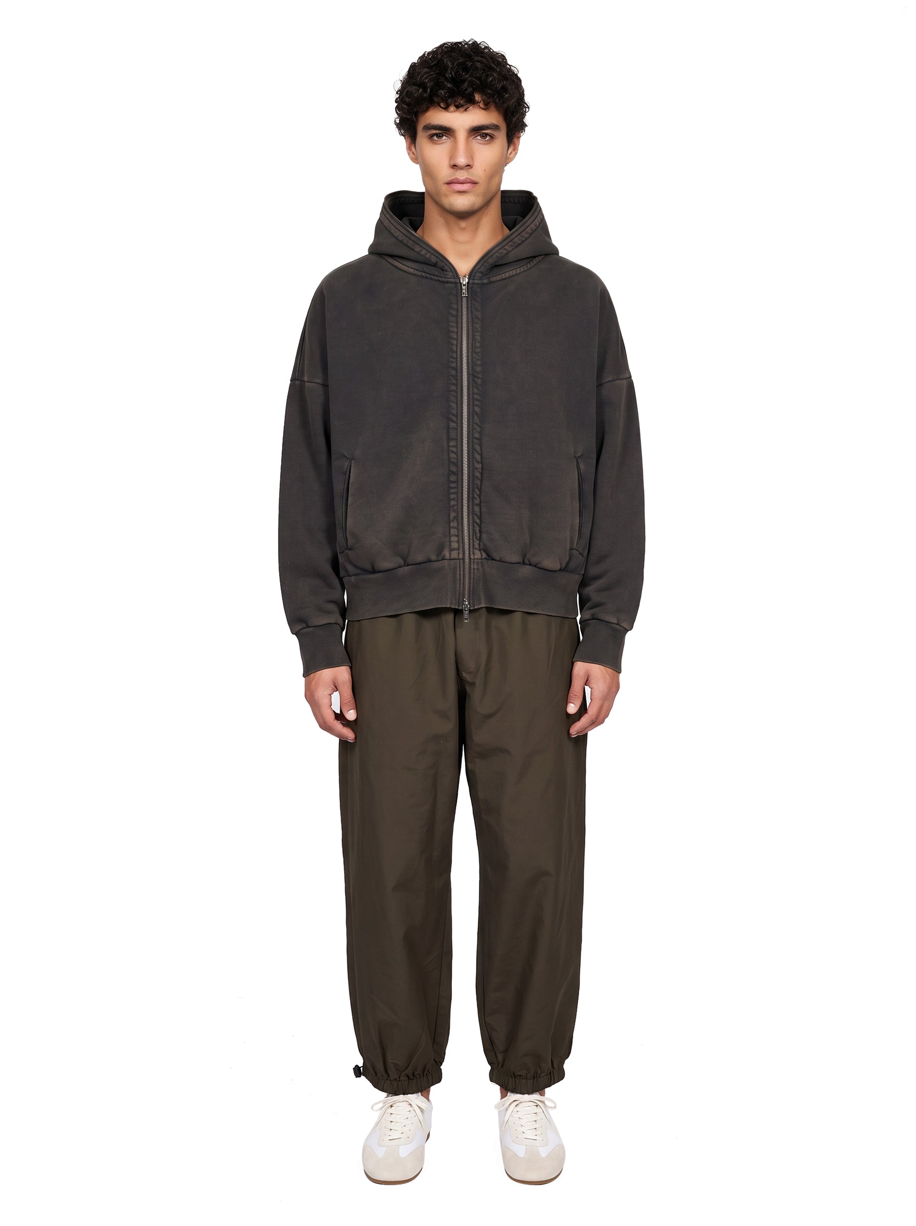 Pantaloni in nylon Profile in verde 