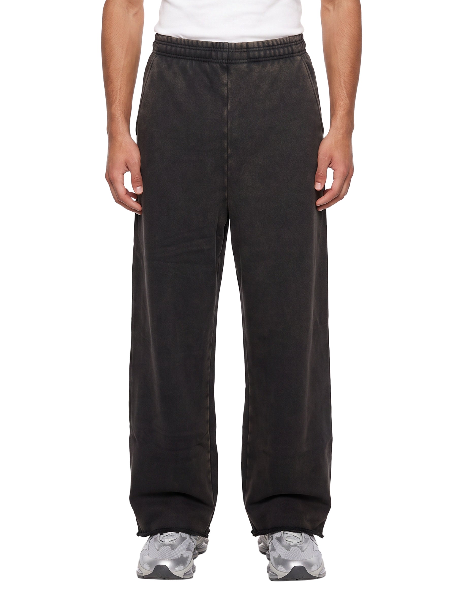Pantaloni tuta in grigio antracite 