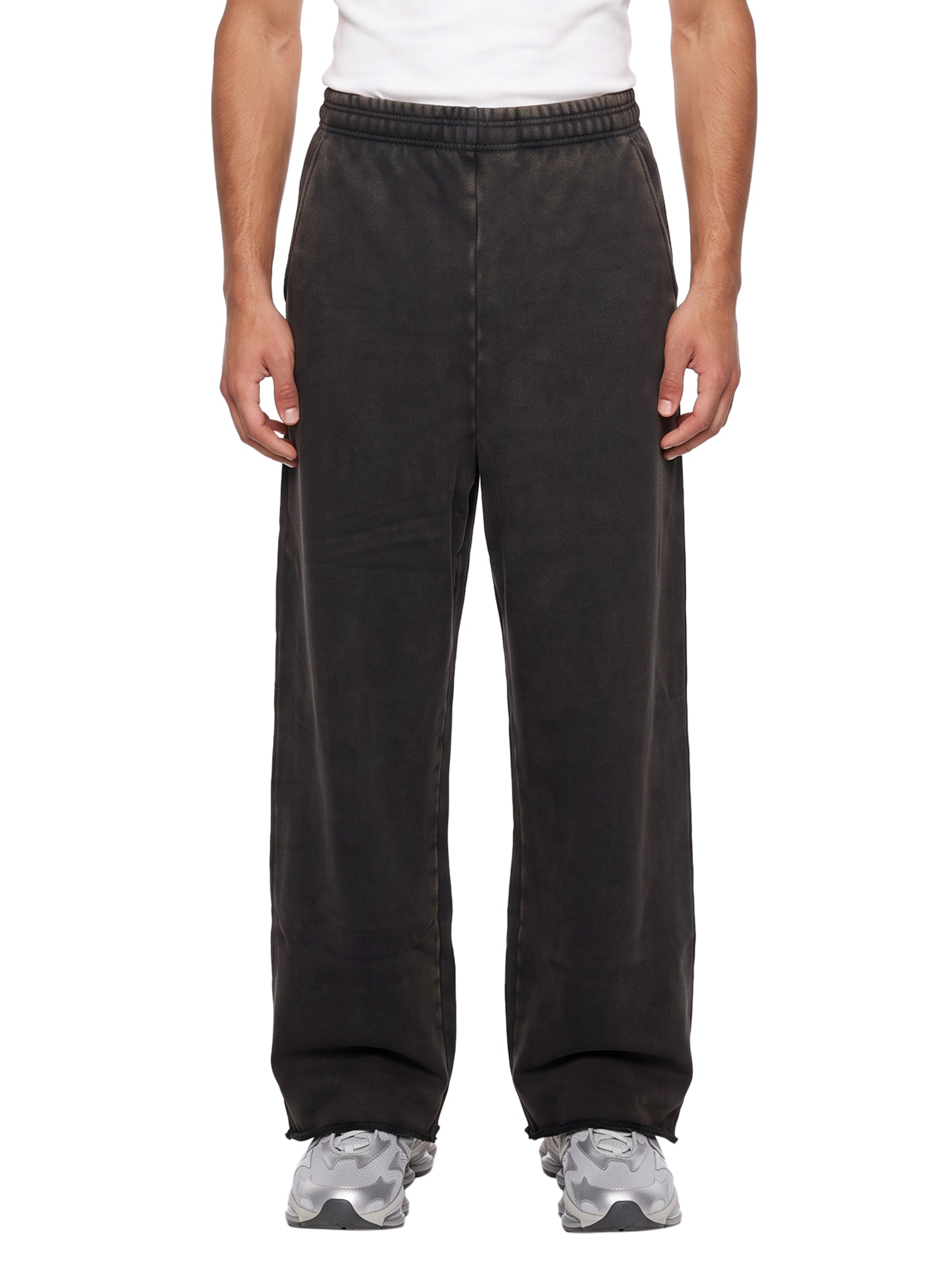 Pantaloni tuta in grigio antracite 