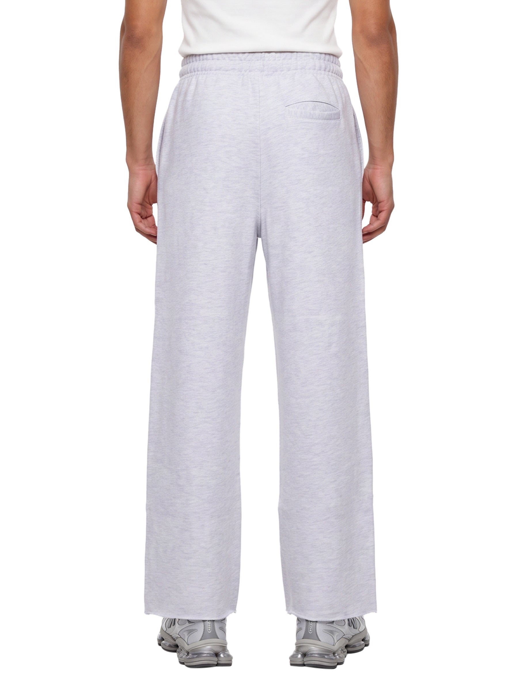 Pantaloni tuta in grigio ghiaccio 