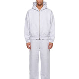 Pantaloni tuta in grigio ghiaccio 