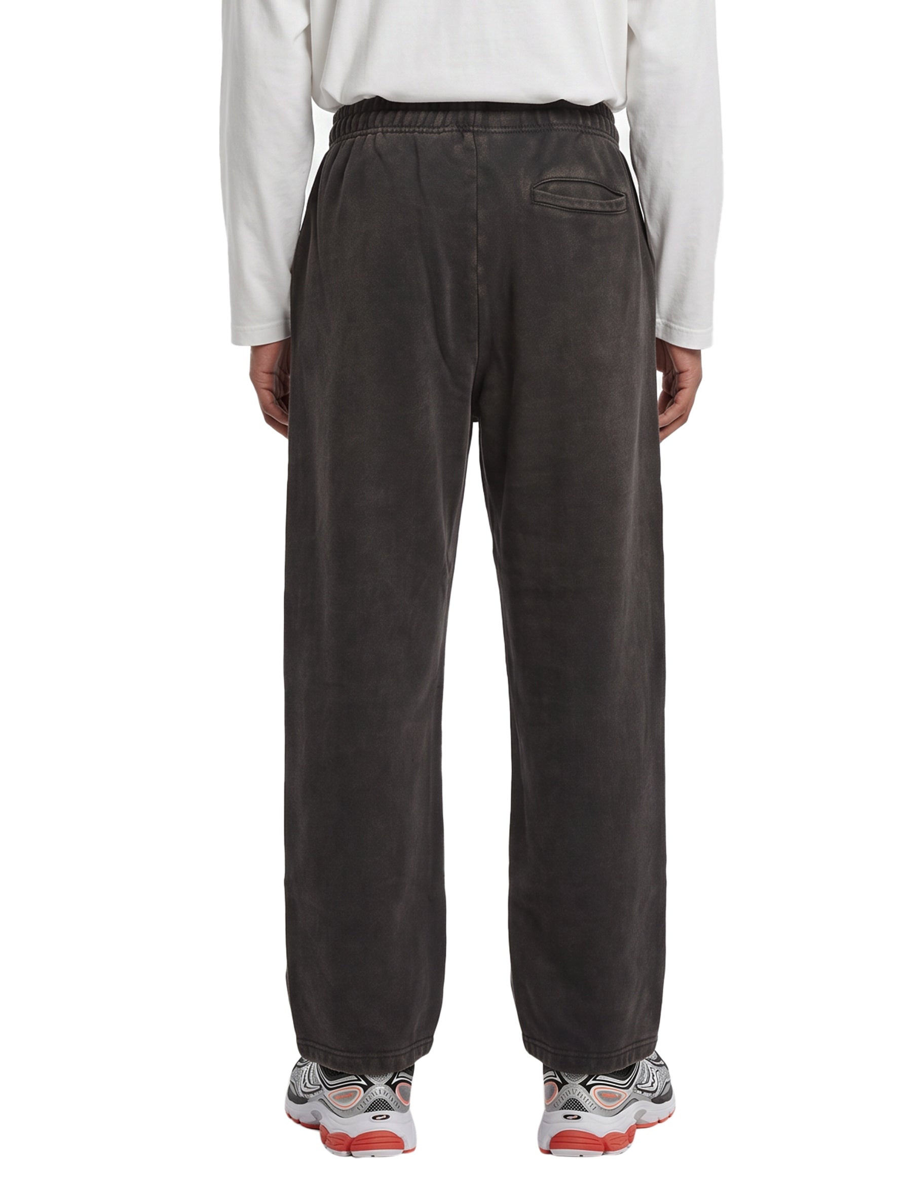 Pantaloni tuta con coulisse in nero 