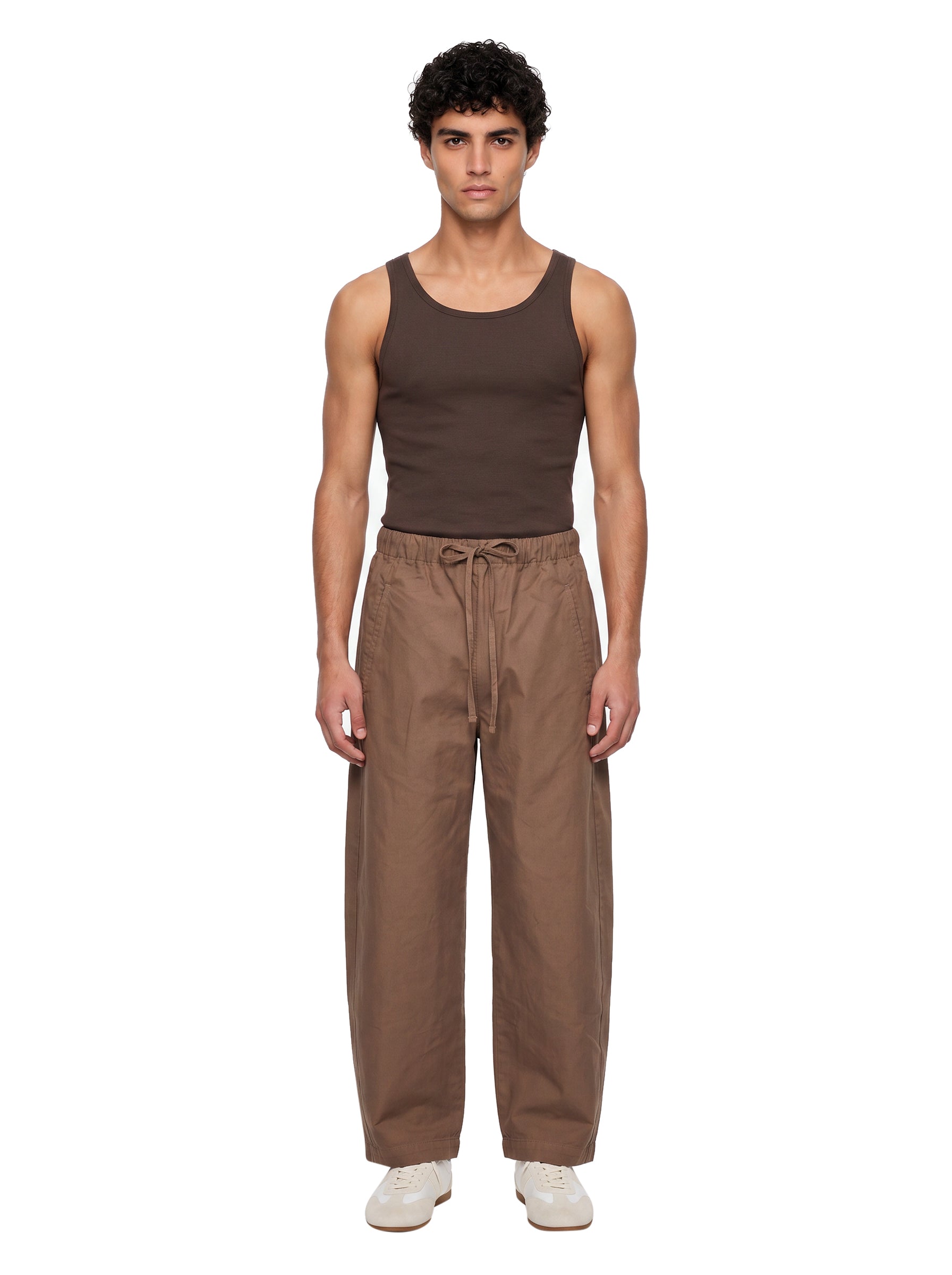 Pantaloni Loft in marrone 
