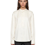 Camicia Underlay in bianco 