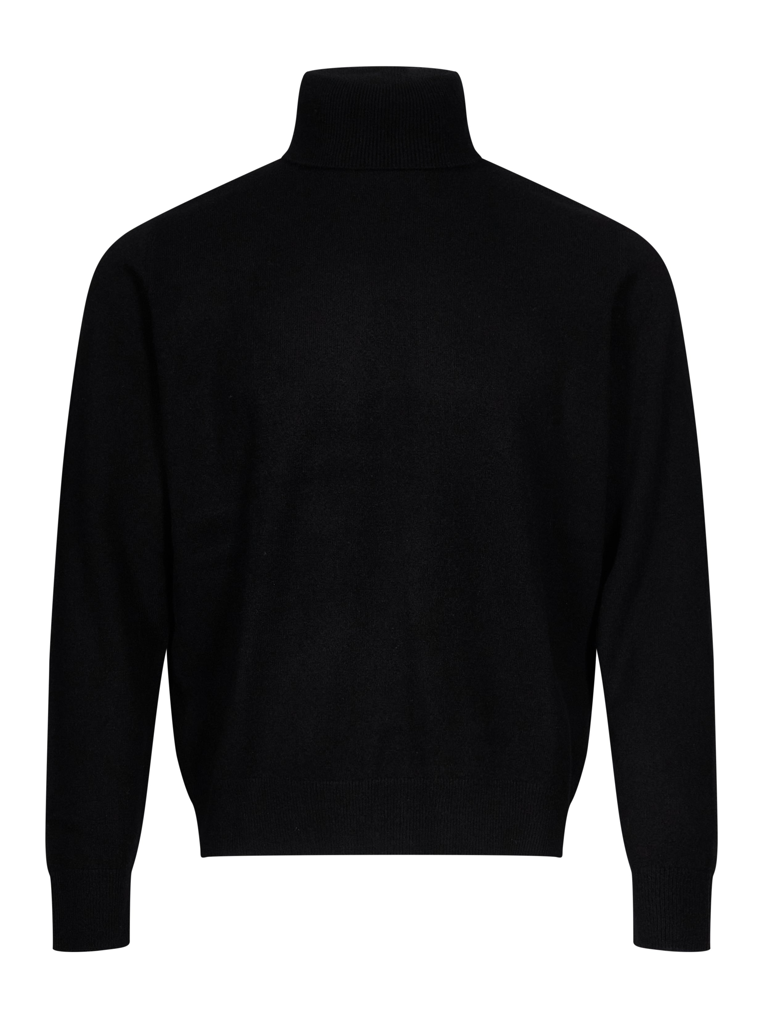 Maglione a collo alto in nero 