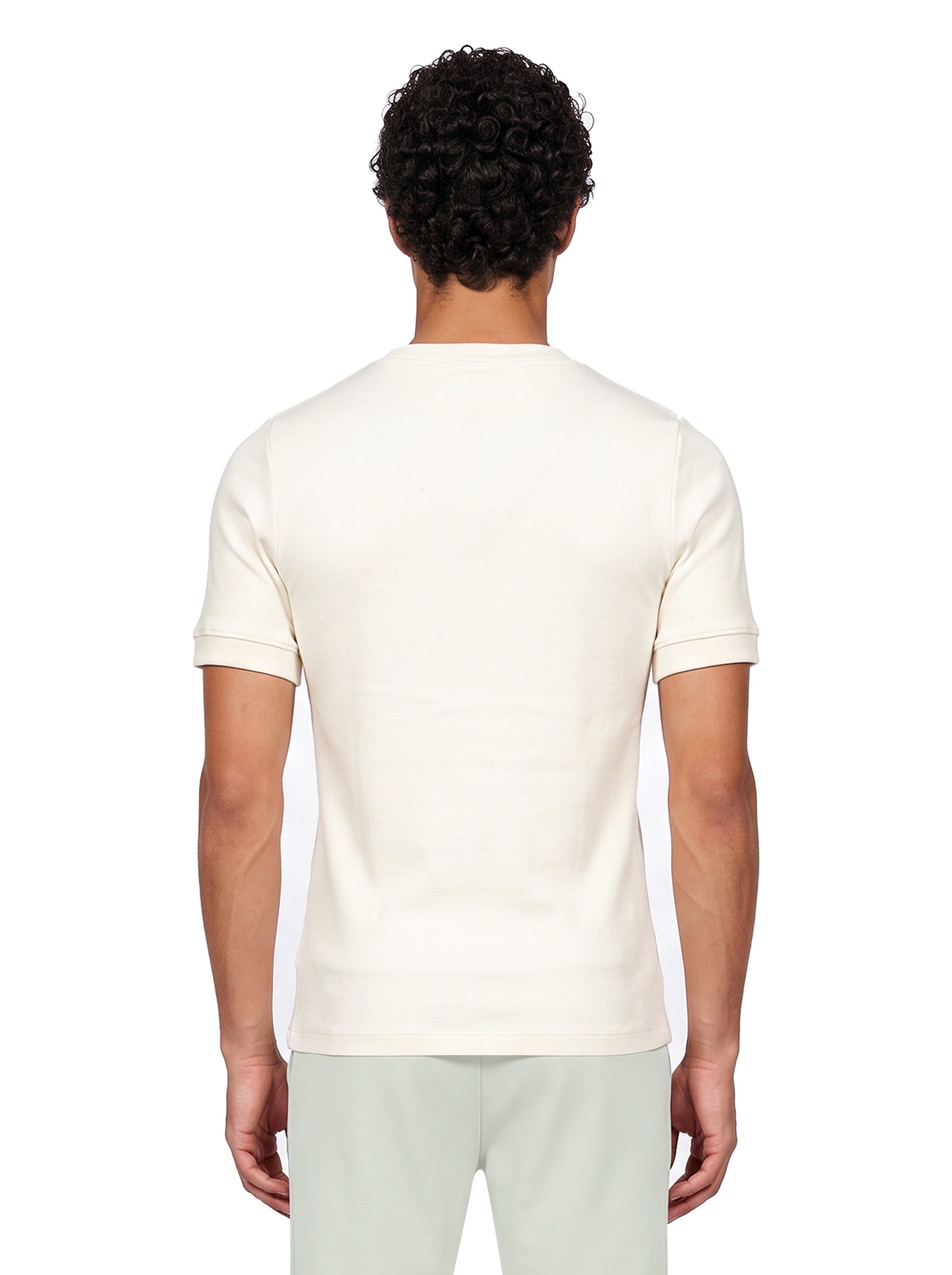 T-shirt Lounge in avorio 